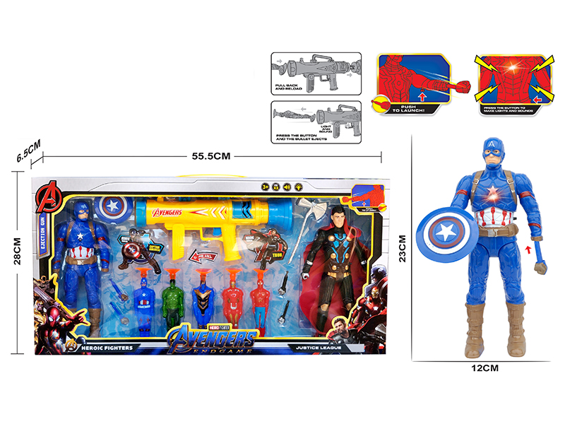 Captain Thunderbolt Holster With Light Voice