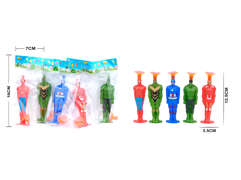 5PCS Bullet Man