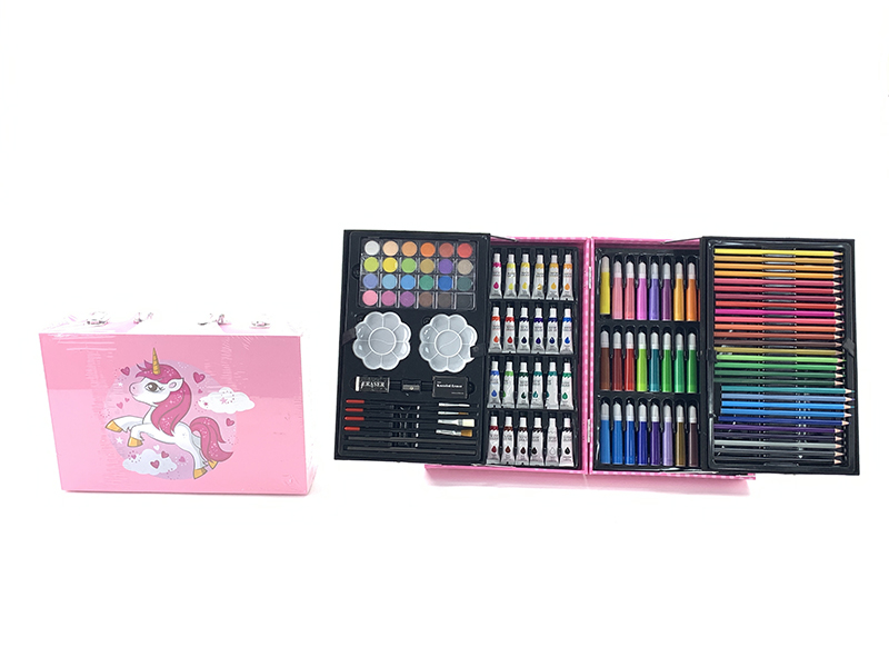 145PCS Paintbrush Watercolor Pen Stationery Painting Set