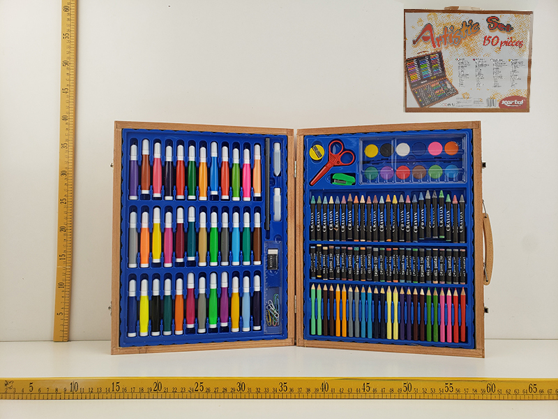 150PCS Paintbrush Watercolor Pen Stationery Painting Set