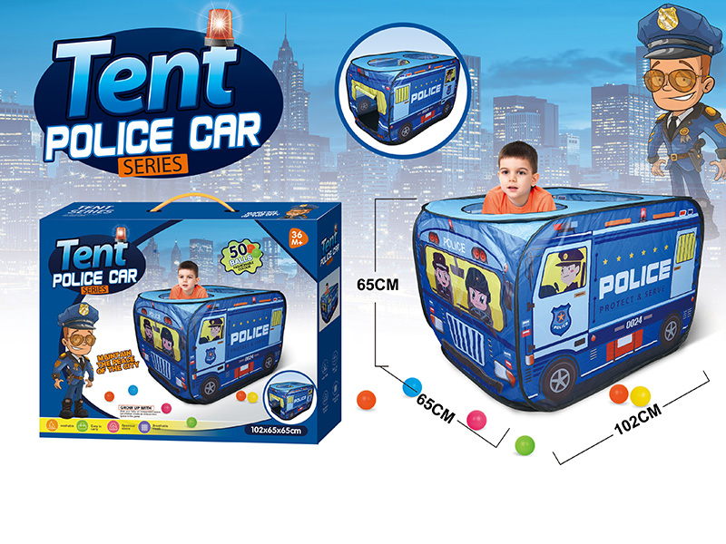 Police Car Tent(50 Balls)