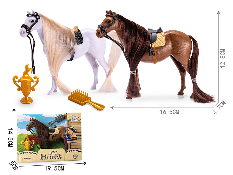 Racecourse Set(With simulated Horsehair)