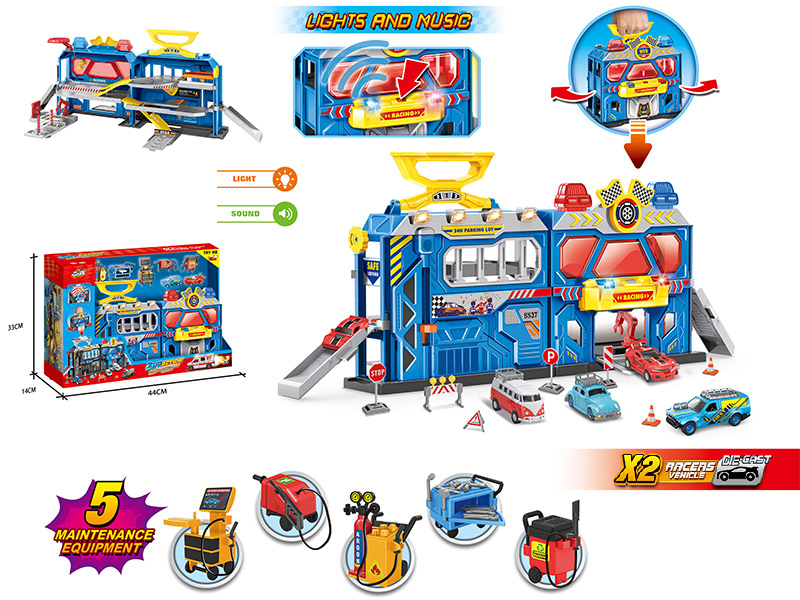 Racing Theme Auto Repair Shop Deformation Handbag