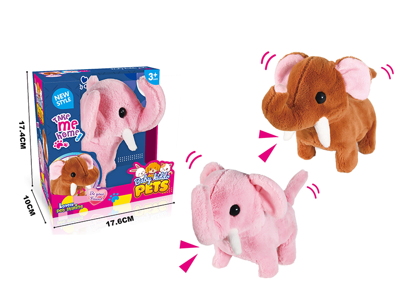 B/O Plush Elephant