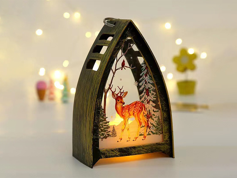 Christmas Deer House Light