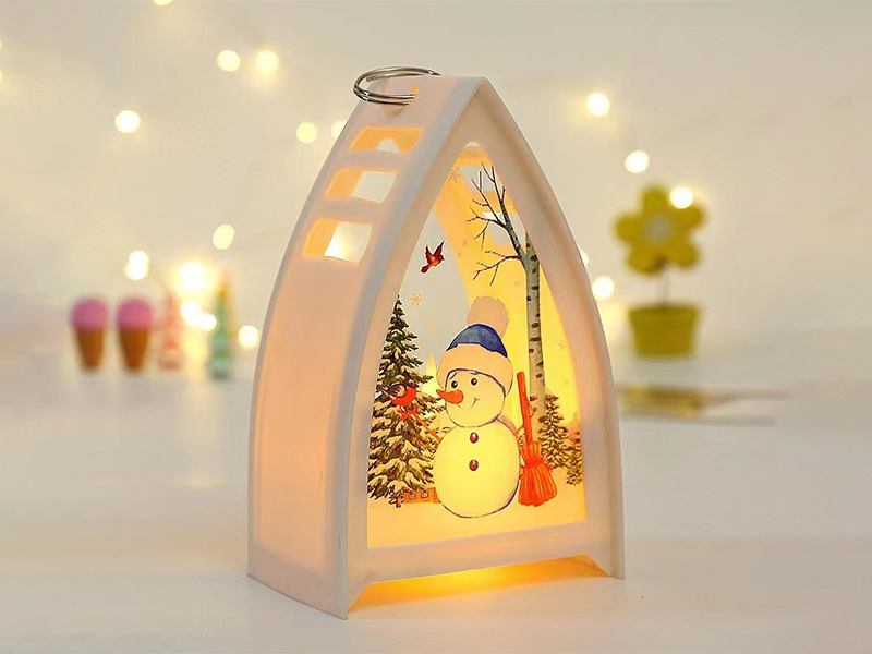 Christmas Snowman House Lamp