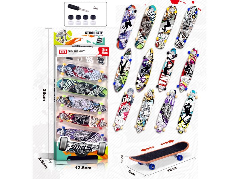 Finger Skate Boarding