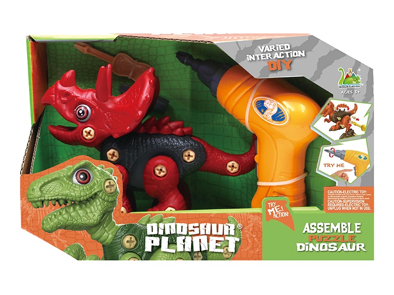 DIY Assembly Dinosaur - Triceratops