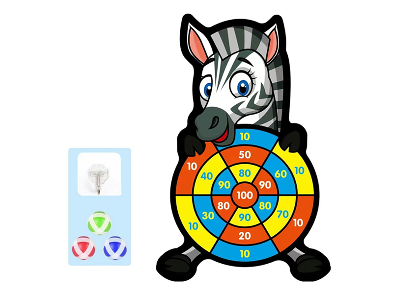 Cartoon Zebra Target