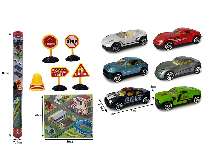 1:64 Alloy Car Set