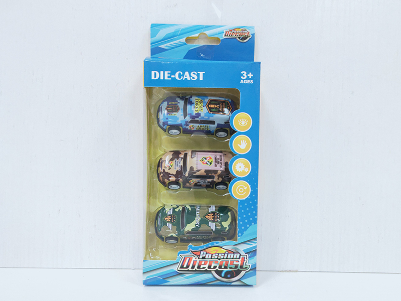 Pull Back Alloy Iron Car