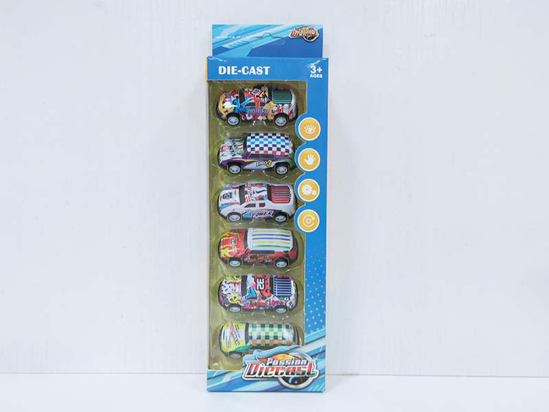 Pull Back Alloy Iron Car