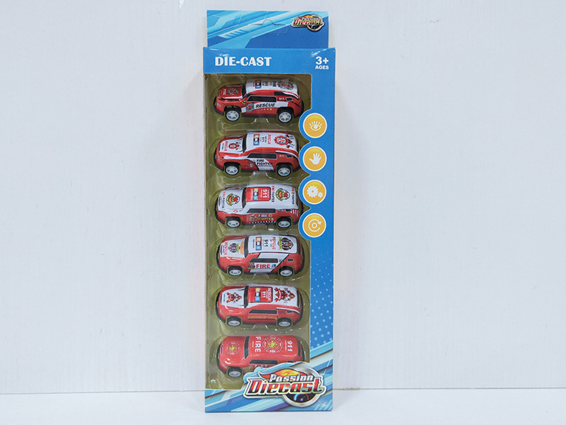 Pull Back Alloy Iron Car