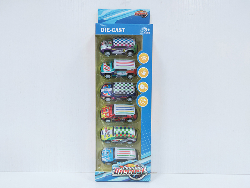 Pull Back Alloy Iron Car