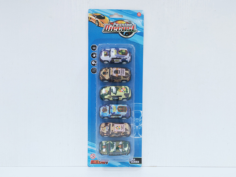 Pull Back Alloy Iron Car