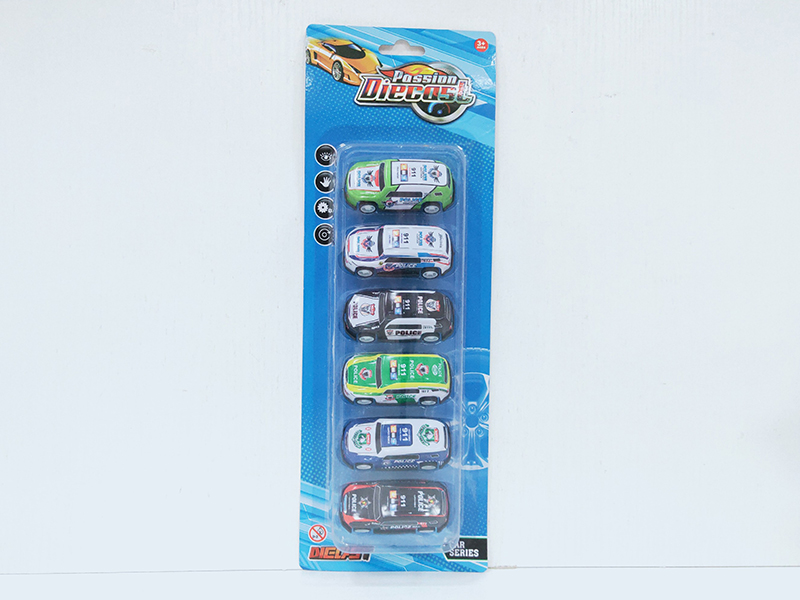 Pull Back Alloy Iron Car