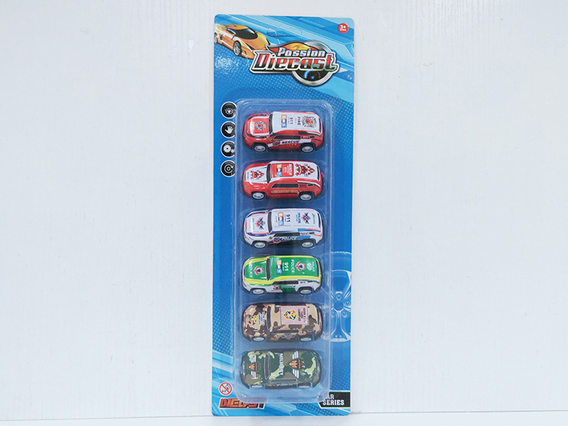 Pull Back Alloy Iron Car