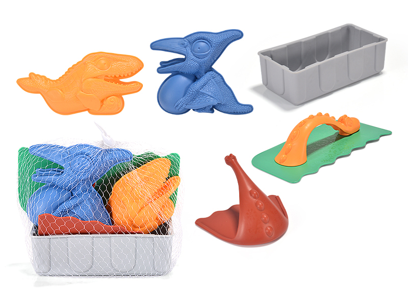 5Pcs Dinosaur Sand Mold Combination