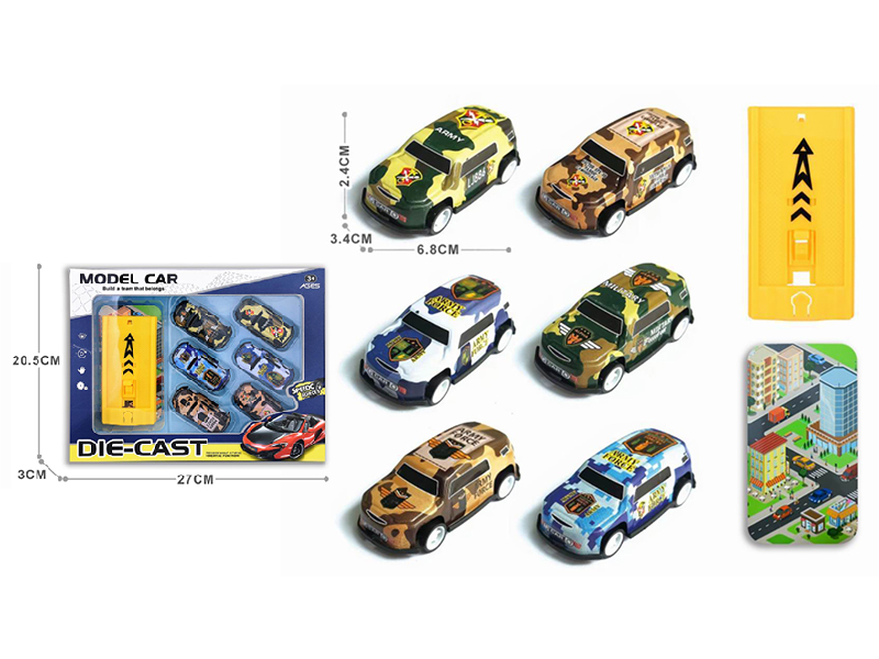 Slide Iron Car Set