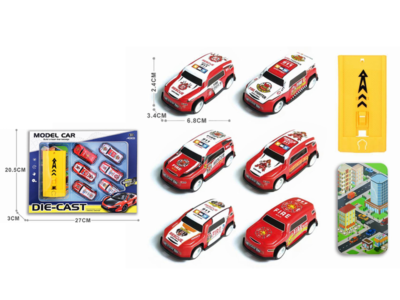 Slide Iron Car Set
