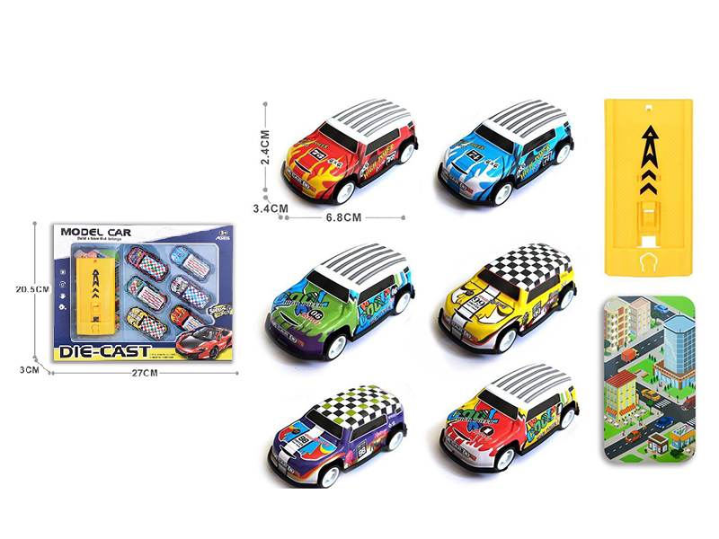 Slide Iron Car Set
