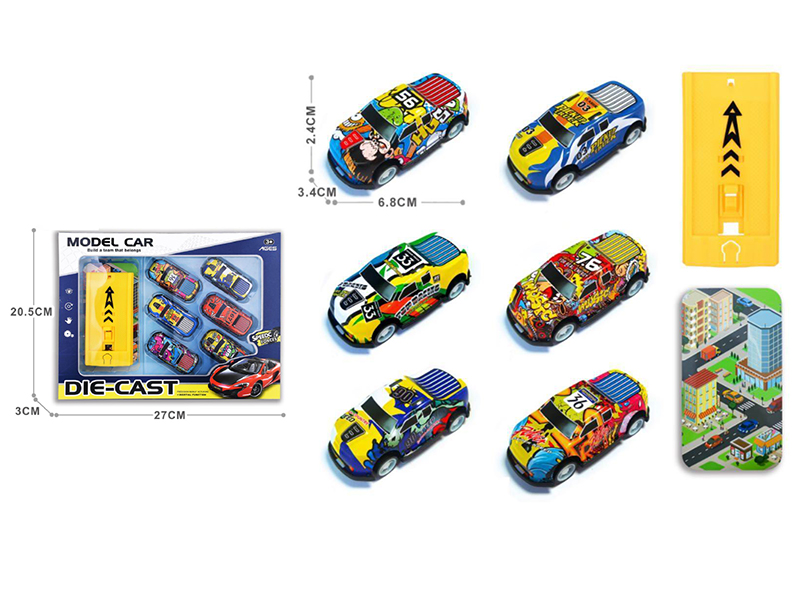 Slide Iron Car Set