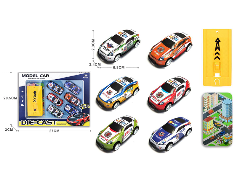 Slide Iron Car Set