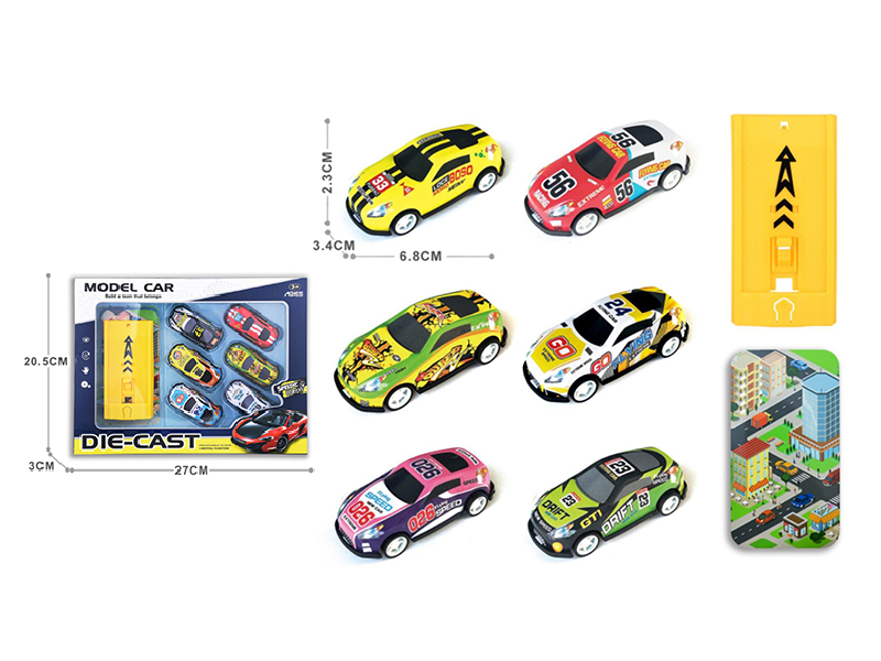 Slide Iron Car Set
