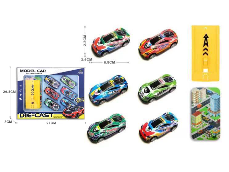 Slide Iron Car Set