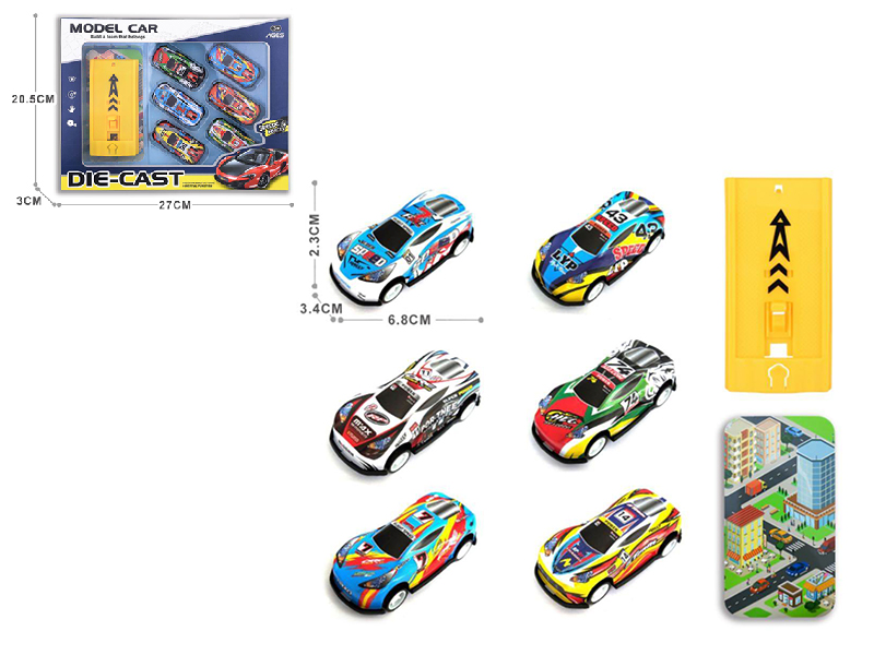 Slide Iron Car Set