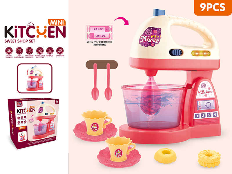 Electric Mixer With Light And Sound 9pcs