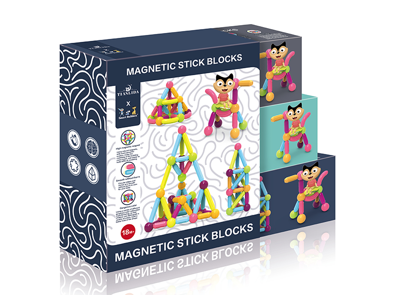 Early Education Magnetic Stick Deluxe Version 56PCS