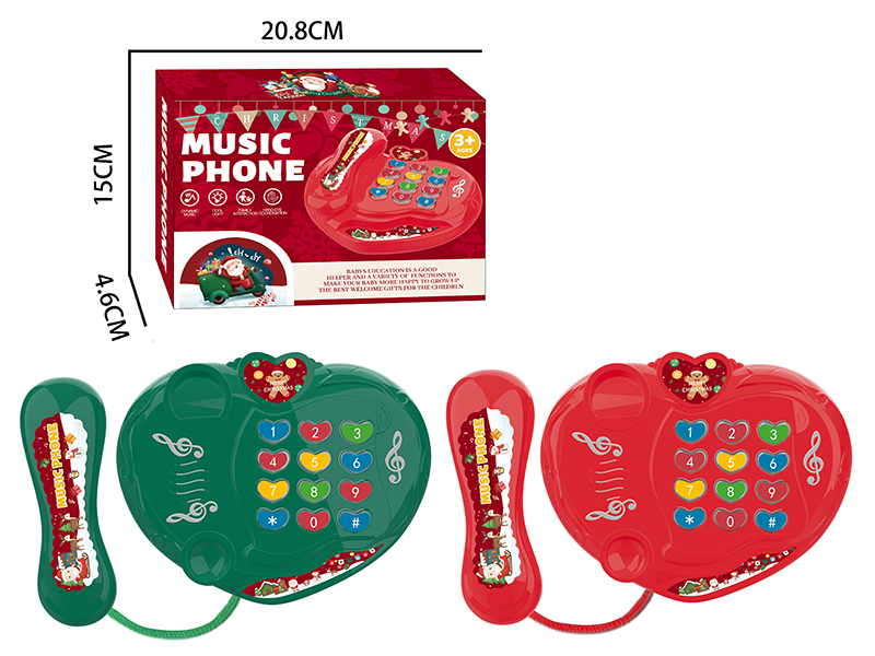 Christmas Theme Telephone(Light And Music)