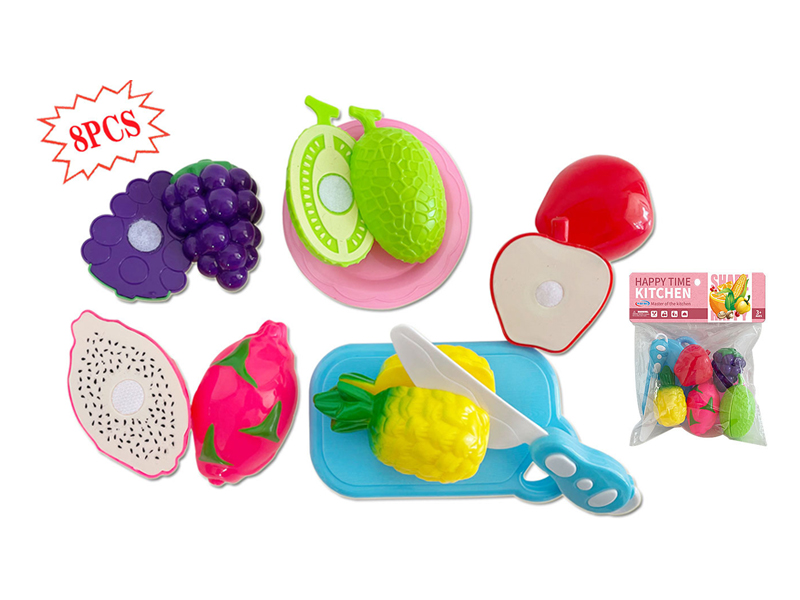 8PCS Cutting Fruit Toy