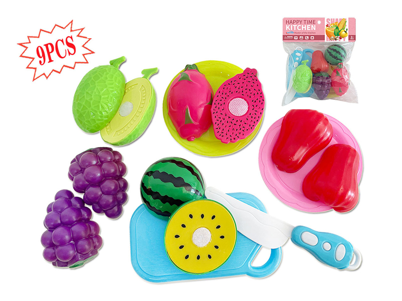 9PCS Cutting Fruit Toy