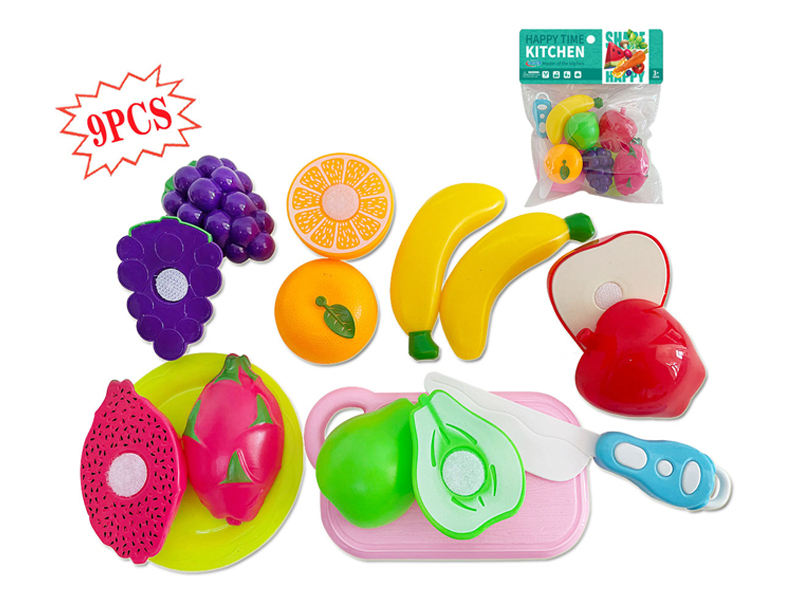 9PCS Cutting Fruit Toy