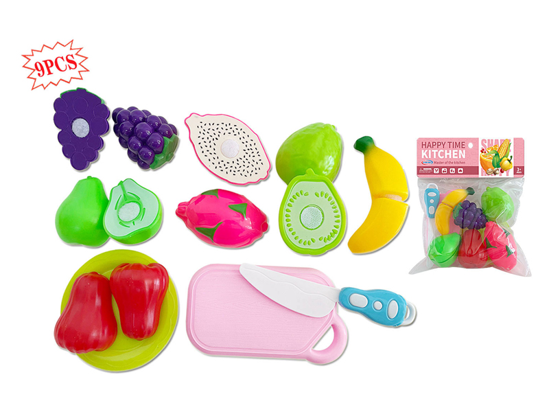 9PCS Cutting Fruit Toy