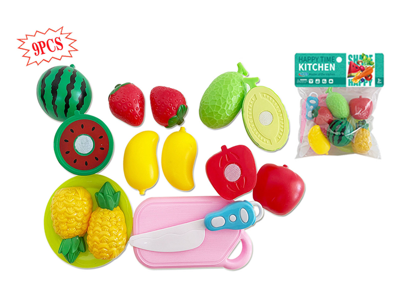 9PCS Cutting Fruit Toy