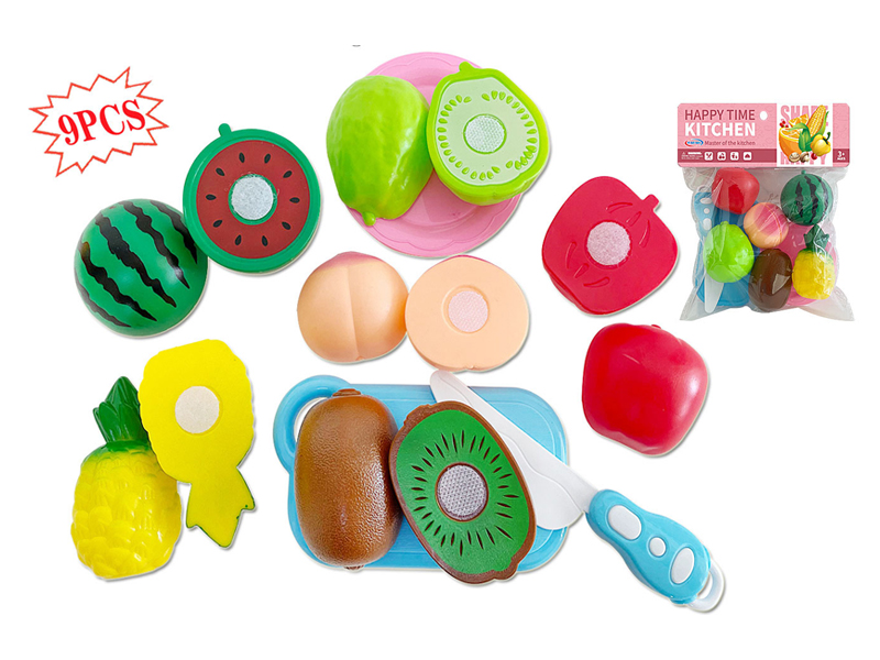 9PCS Cutting Fruit Toy