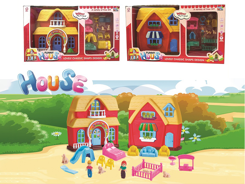 Villa Toy Set