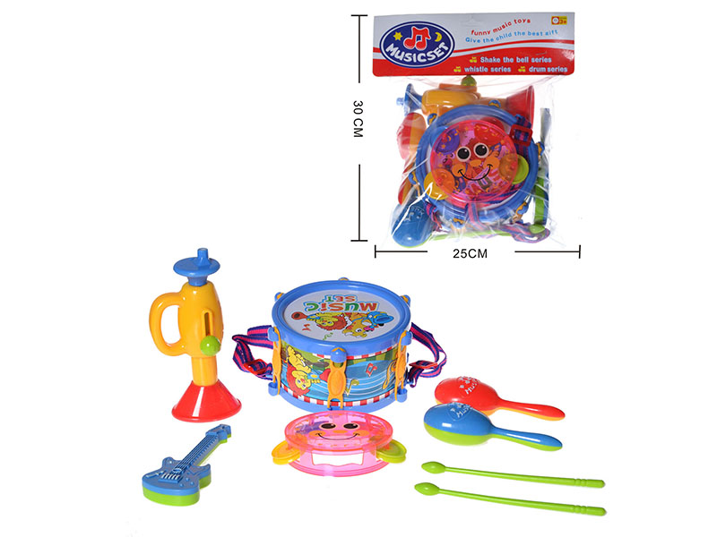 Cartoon Musical Instrument Set