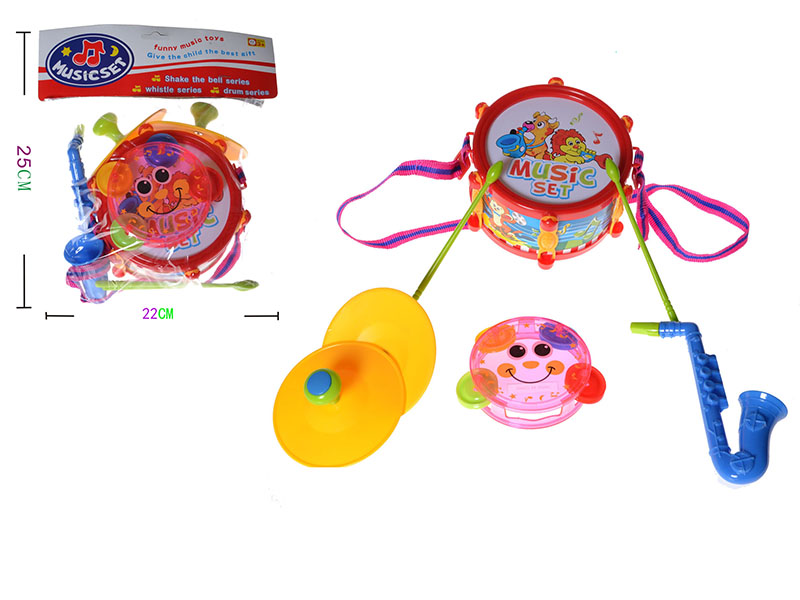 Cartoon Musical Instrument Set
