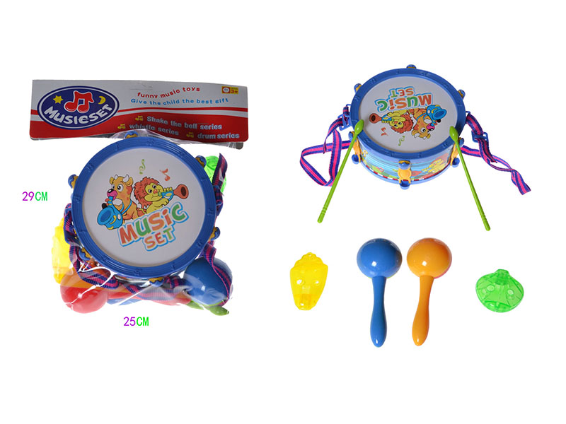 Cartoon Musical Instrument Set