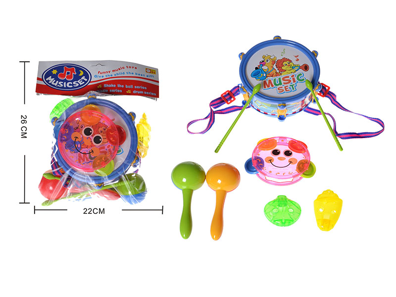 Cartoon Musical Instrument Set