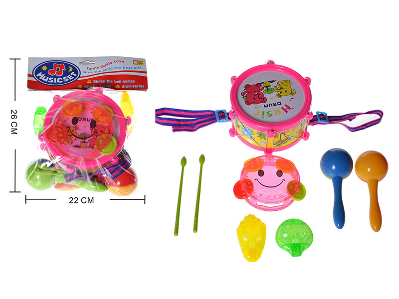 Cartoon Musical Instrument Set