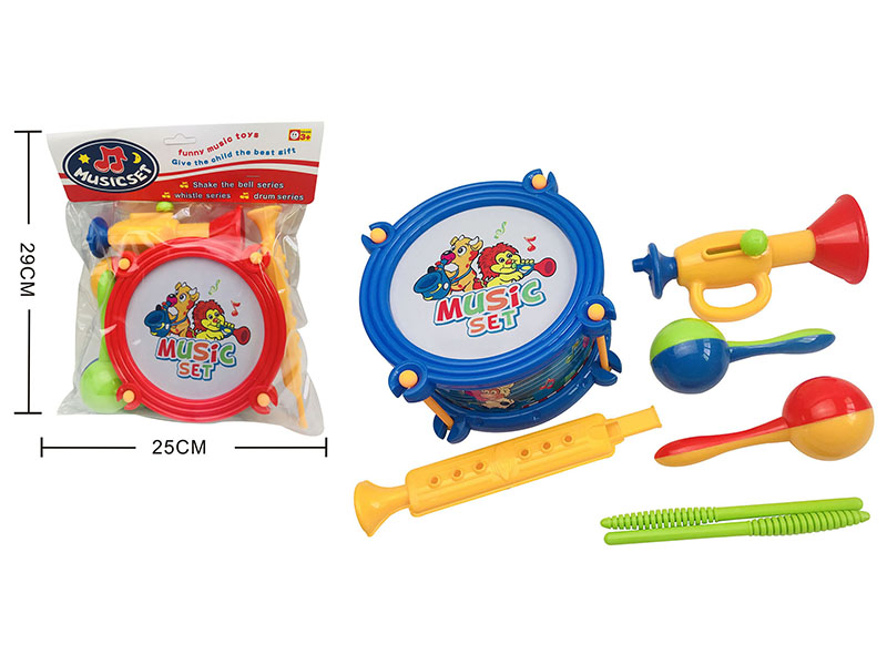 Cartoon Musical Instrument Set