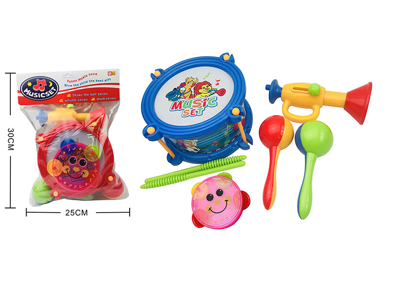 Cartoon Musical Instrument Set