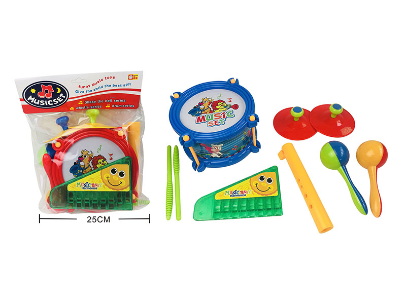 Cartoon Musical Instrument Set