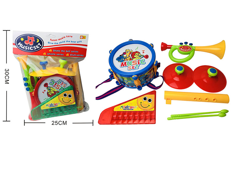 Cartoon Musical Instrument Set