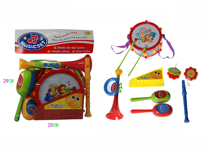 Cartoon Musical Instrument Set